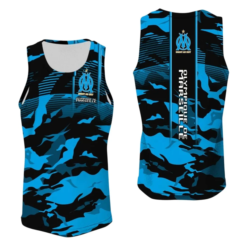 Olympique de Marseille Tank Top, All Over Print Shirt KH271025112