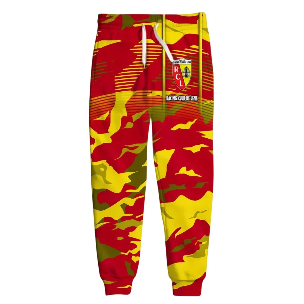 Racing Club de Lens Sweatpants, All Over Print Pants KH271025113