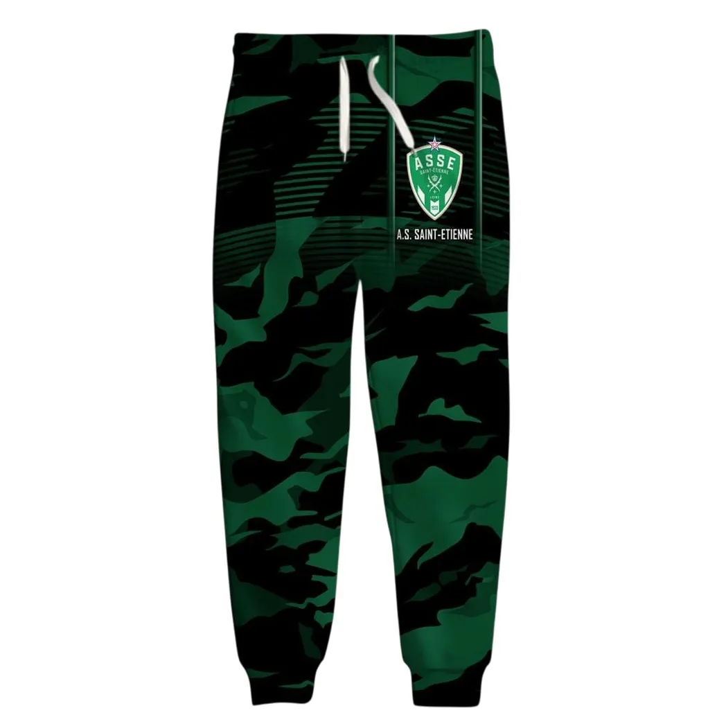 AS Saint-Etienne Sweatpants, All Over Print Pants KH271025114