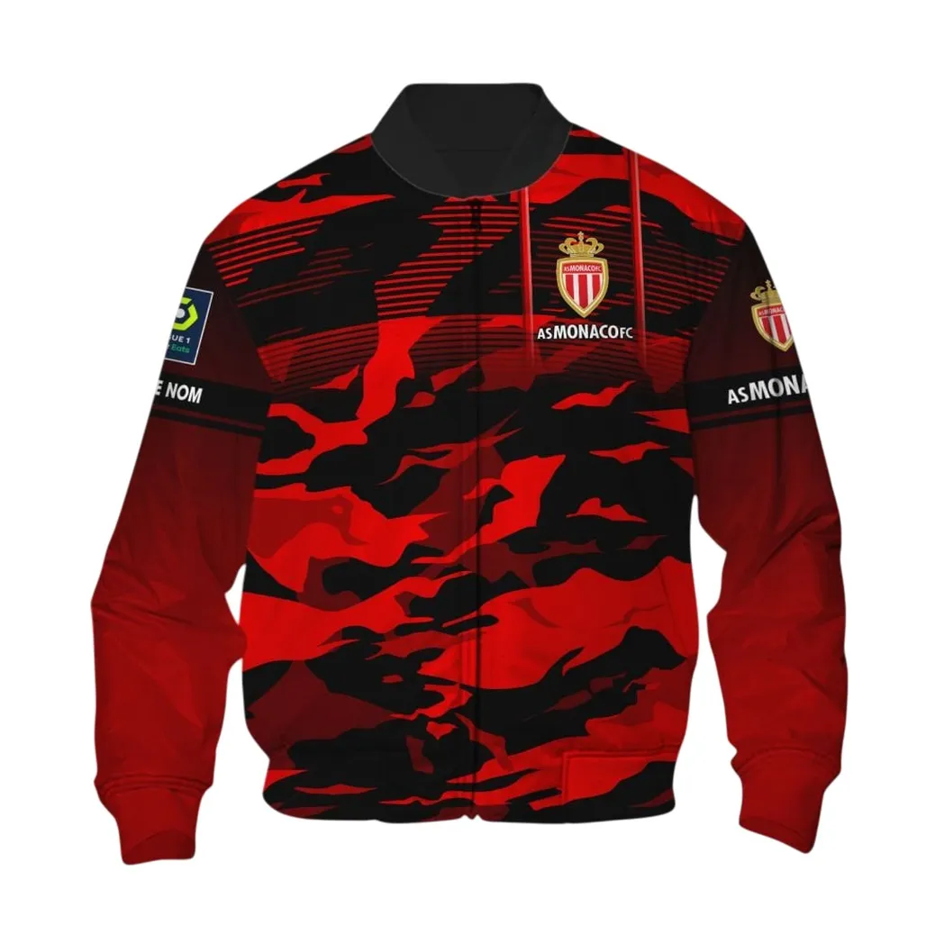 AS Monaco Bomber Jacket, All Over Print Jacket KH271025116