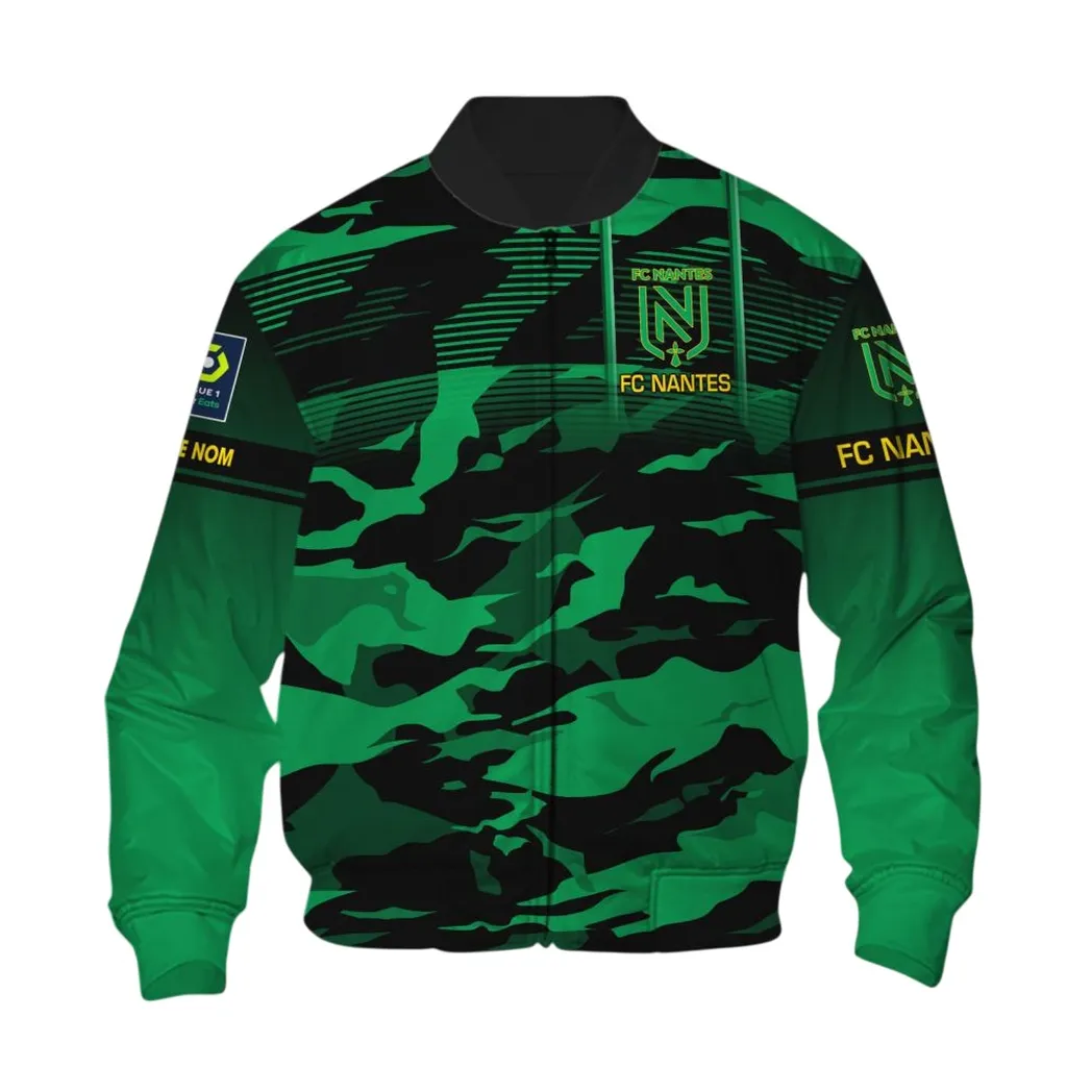 FC Nantes Bomber Jacket, All Over Print Jacket KH271025117
