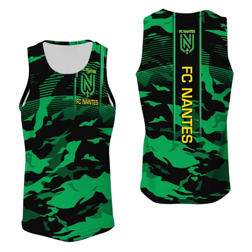 FC Nantes Tank Top, All Over Print Shirt KH271025117