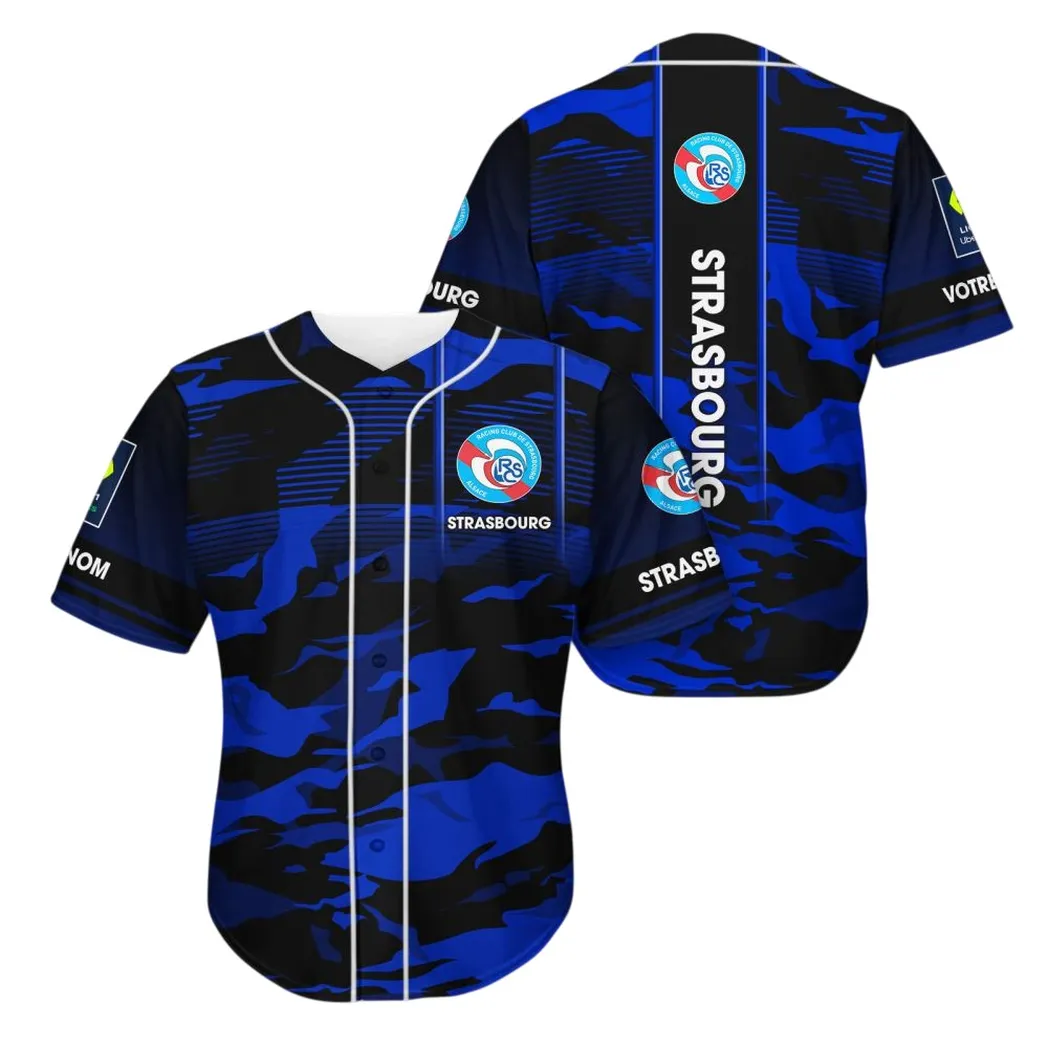 RC Strasbourg Alsace Jersey, All Over Print Shirt KH271025118