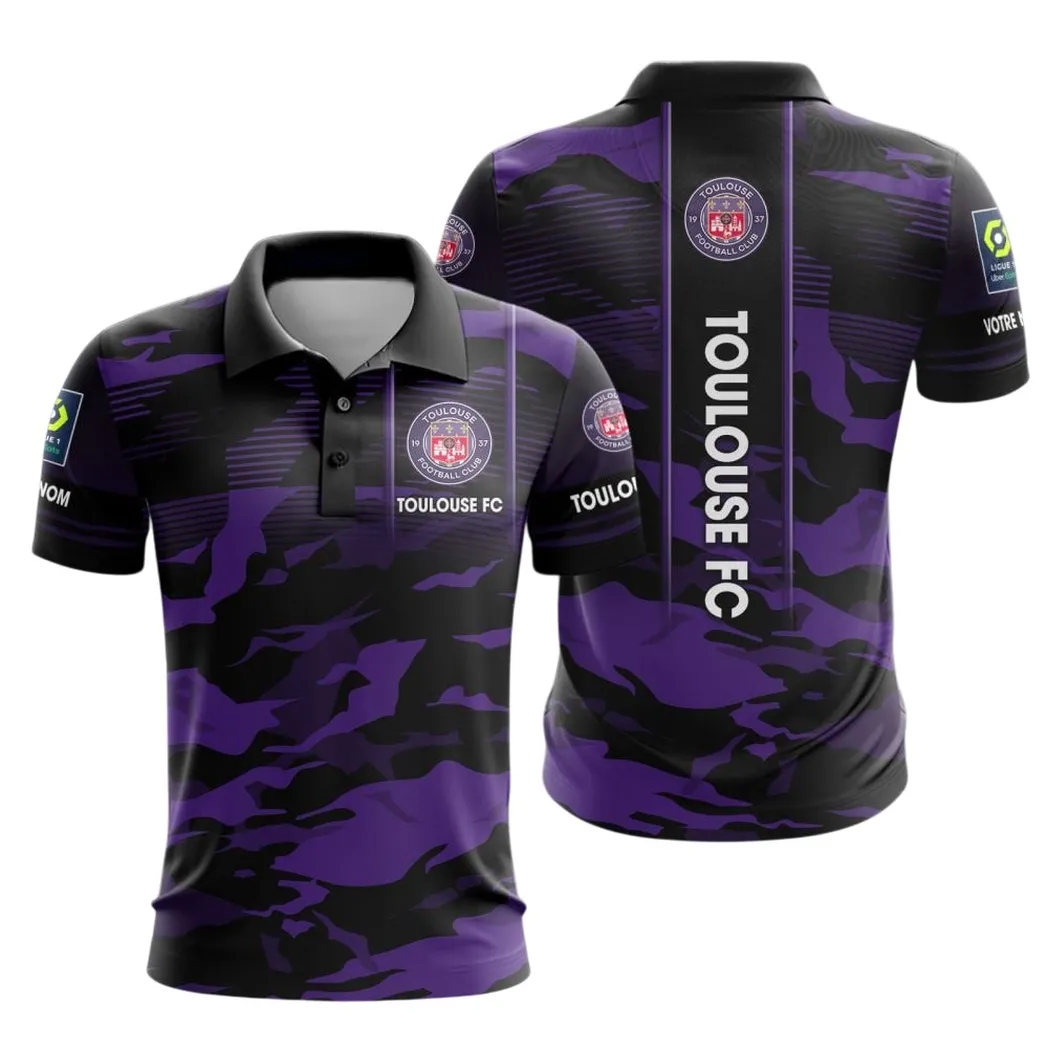 Toulouse Football Club Polo Shirt, All Over Print Shirt KH271025120