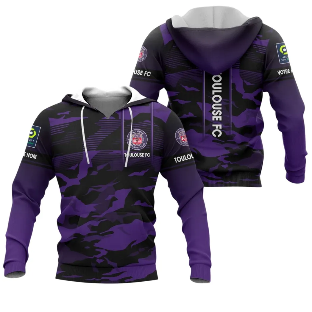 Toulouse Football Club Hoodie, All Over Print Hoodie KH271025120