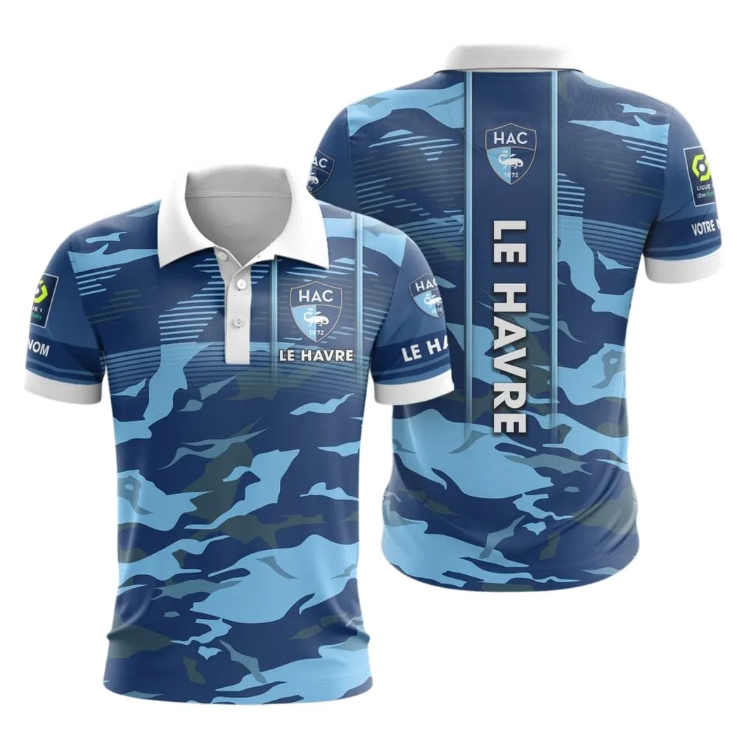 Havre Athletic Club Polo Shirt, All Over Print Shirt KH271025122