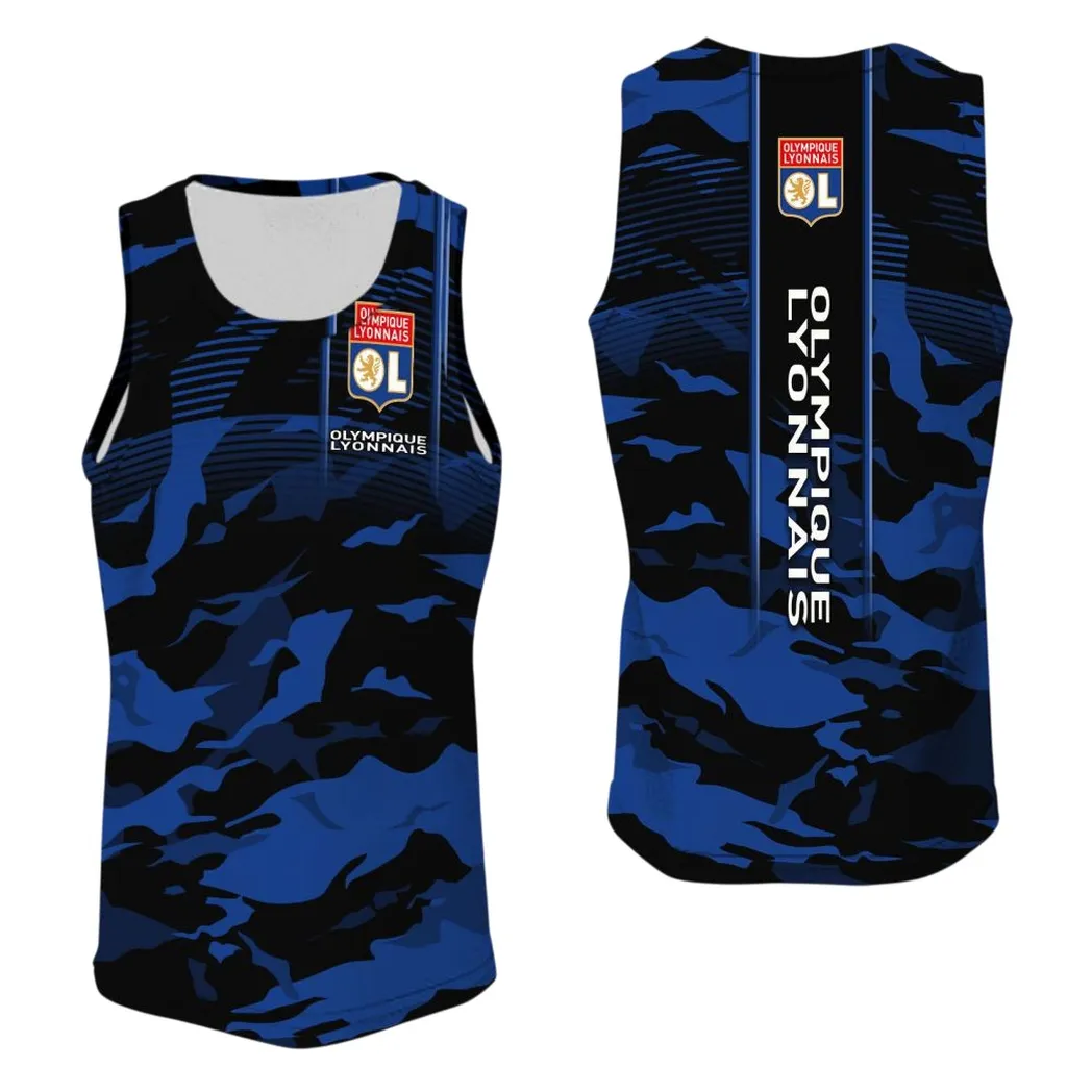 Olympique Lyonnais Tank Top, All Over Print Shirt KH271025123