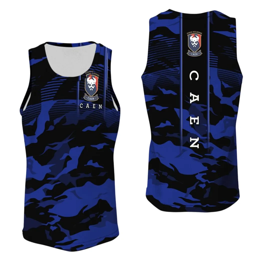 Stade Malherbe Caen Tank Top, All Over Print Shirt KH271025124