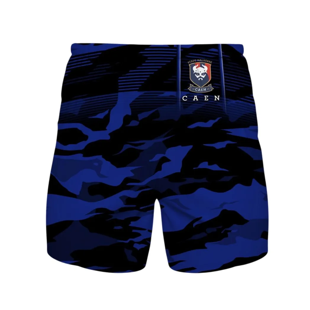 Stade Malherbe Caen Shorts, All Over Print Pants KH271025124