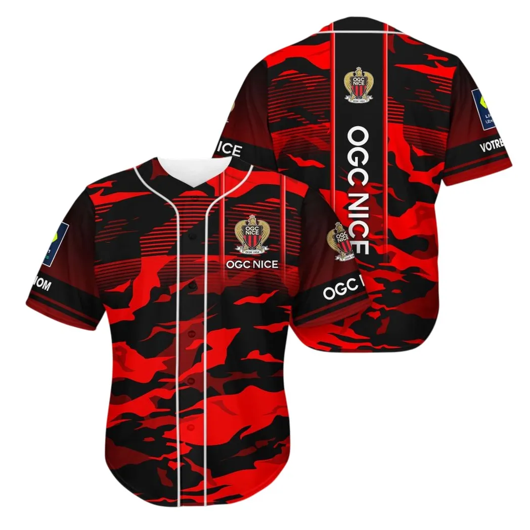 OGC Nice Jersey, All Over Print Shirt KH271025125