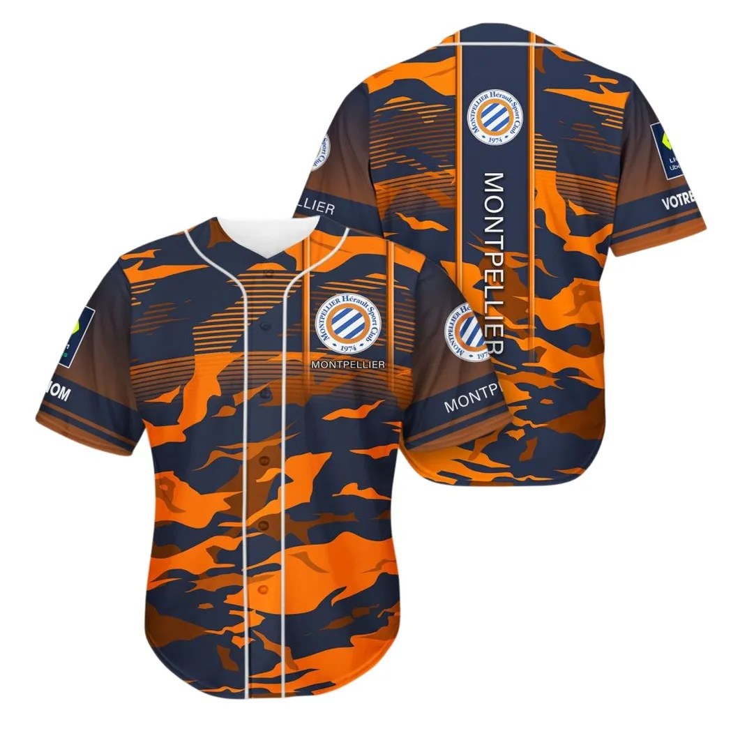 Montpellier HSC Jersey, All Over Print Shirt KH271025126