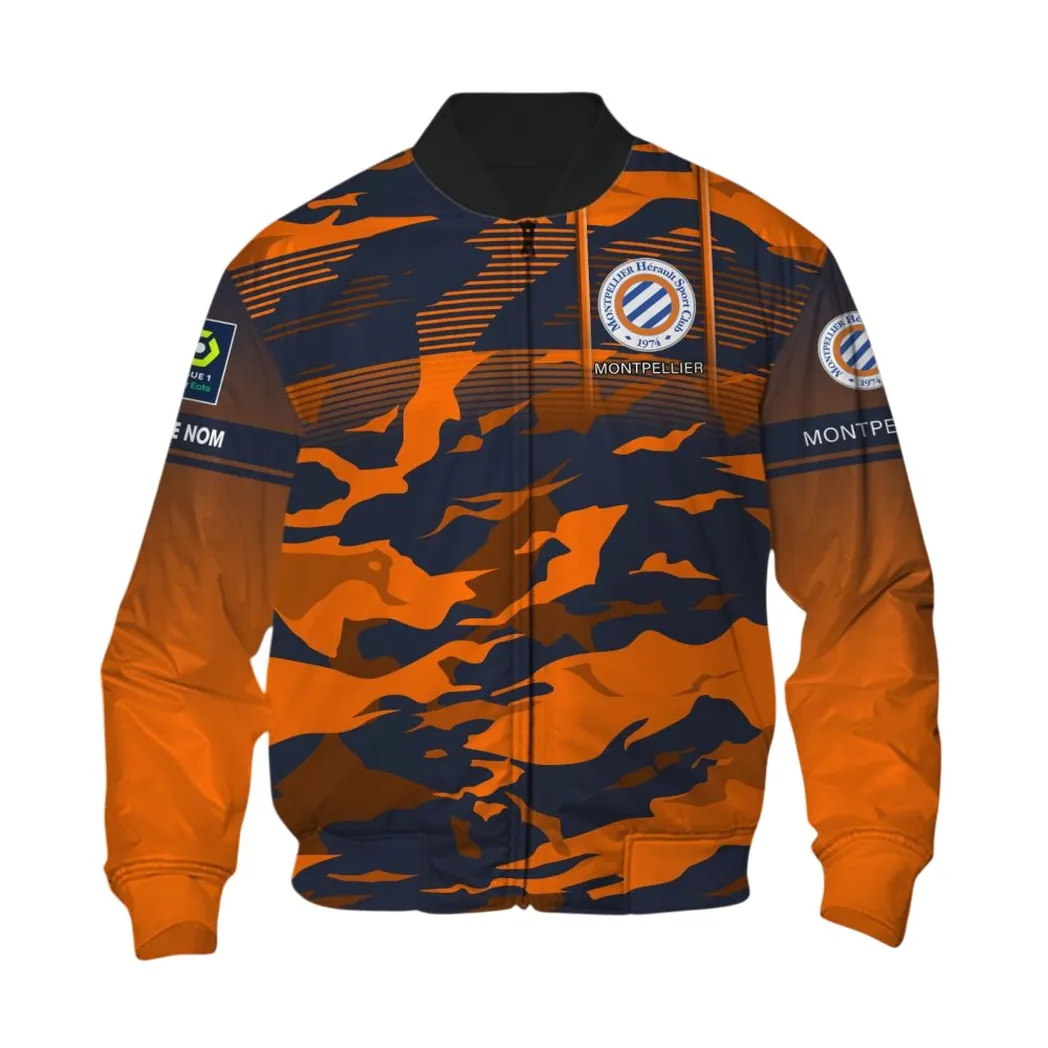 Montpellier HSC Bomber Jacket, All Over Print Jacket KH271025126