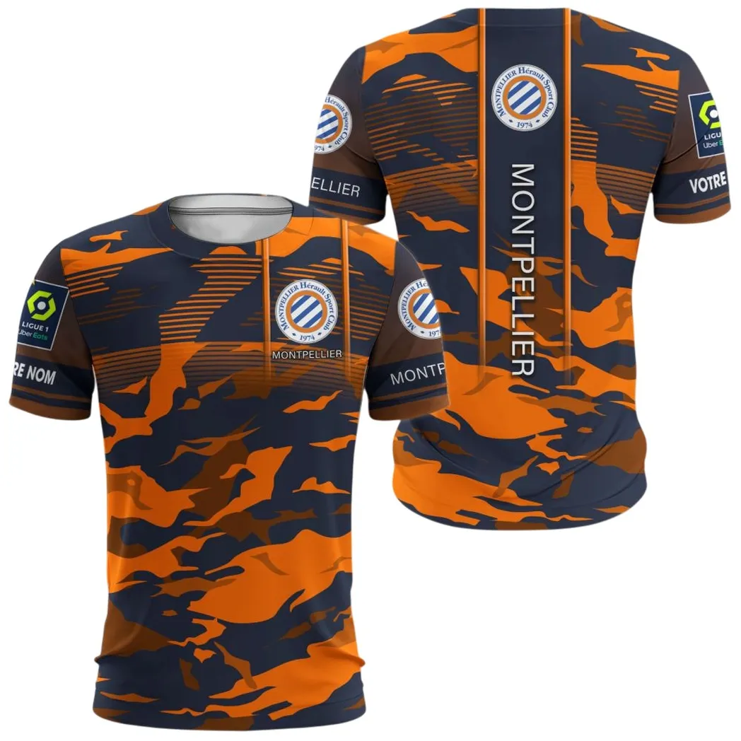 Montpellier HSC T-shirt, All Over Print Shirt KH271025126