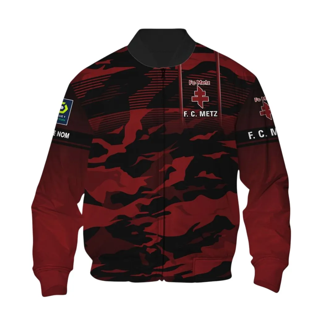 FC Metz Bomber Jacket, All Over Print Jacket KH271025128