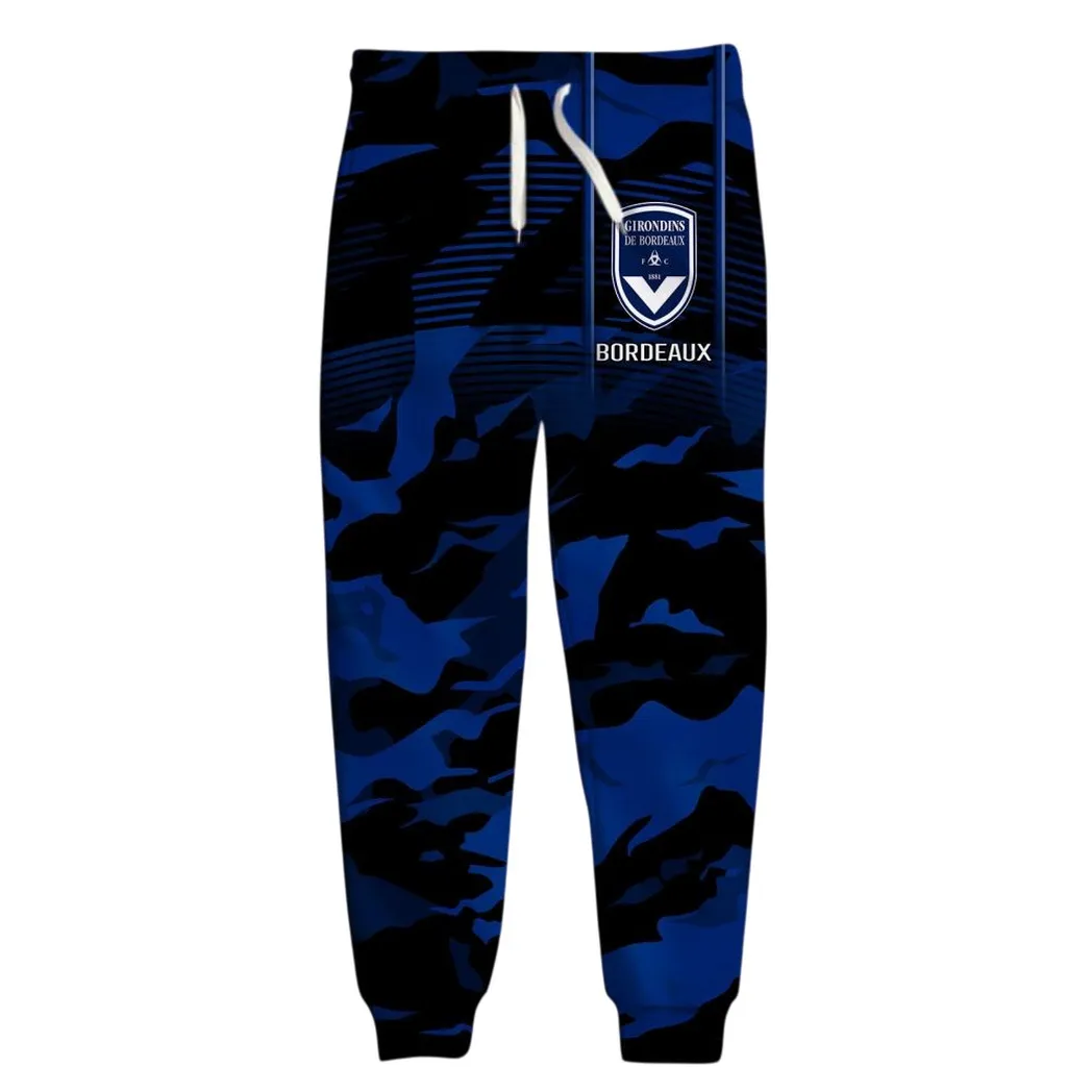 Girondins de Bordeaux Sweatpants, All Over Print Pants KH271025129