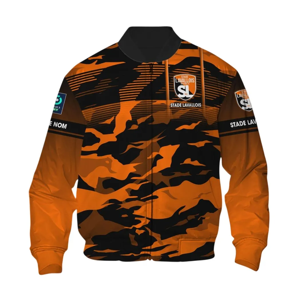 Stade Lavallois Bomber Jacket, All Over Print Jacket KH271025131