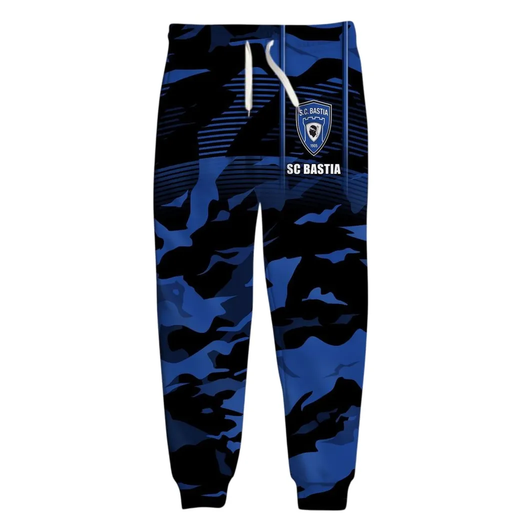 Sporting Club di Bastia Sweatpants, All Over Print Pants KH271025133