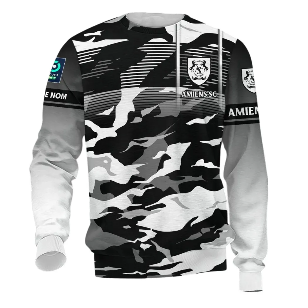 Amiens SC Long-Sleeved Shirt, All Over Print Shirt KH271025134