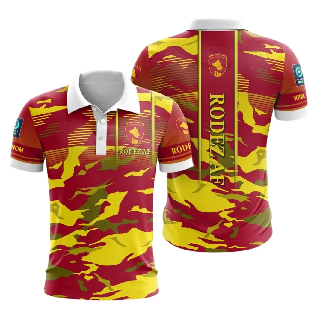 Rodez Aveyron Football Polo Shirt, All Over Print Shirt KH271025135