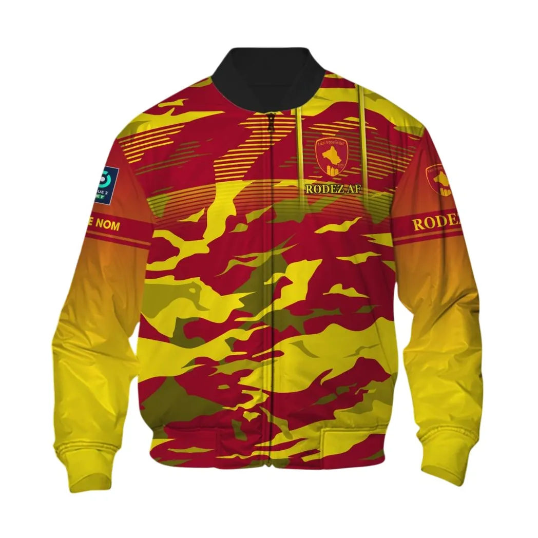 Rodez Aveyron Football Bomber Jacket, All Over Print Jacket KH271025135