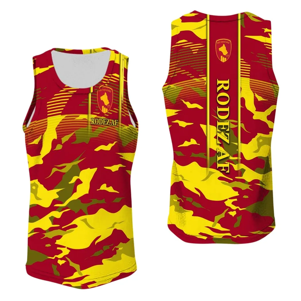 Rodez Aveyron Football Tank Top, All Over Print Shirt KH271025135