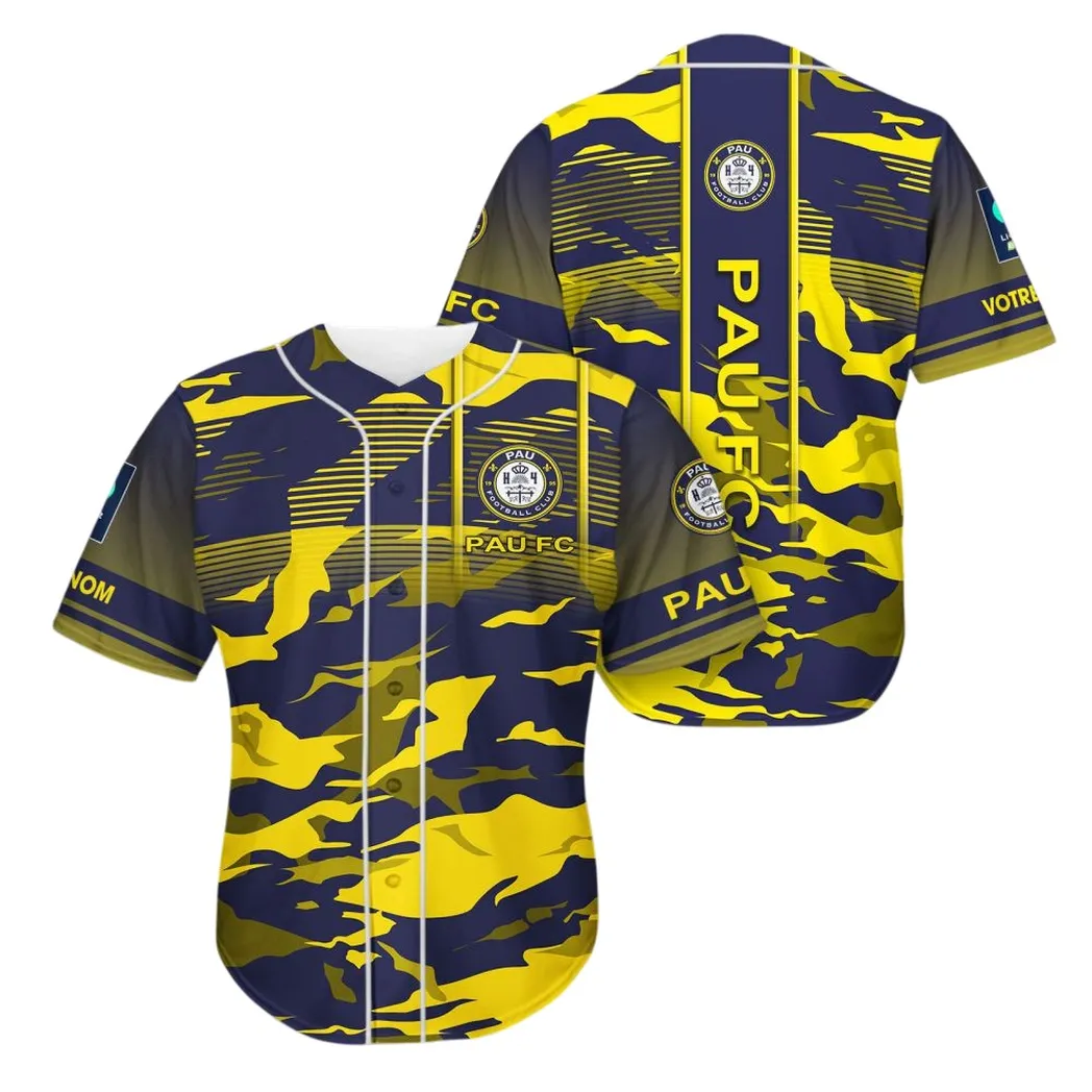 Pau Football Club Jersey, All Over Print Shirt KH271025137