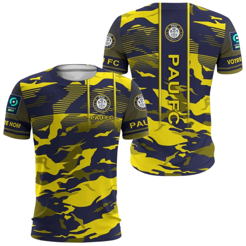 Pau Football Club T-shirt, All Over Print Shirt KH271025137