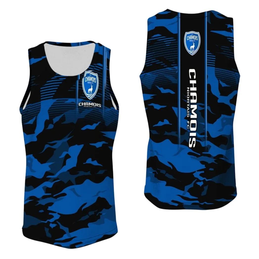 Chamois Niortais FC Tank Top, All Over Print Shirt KH271025141