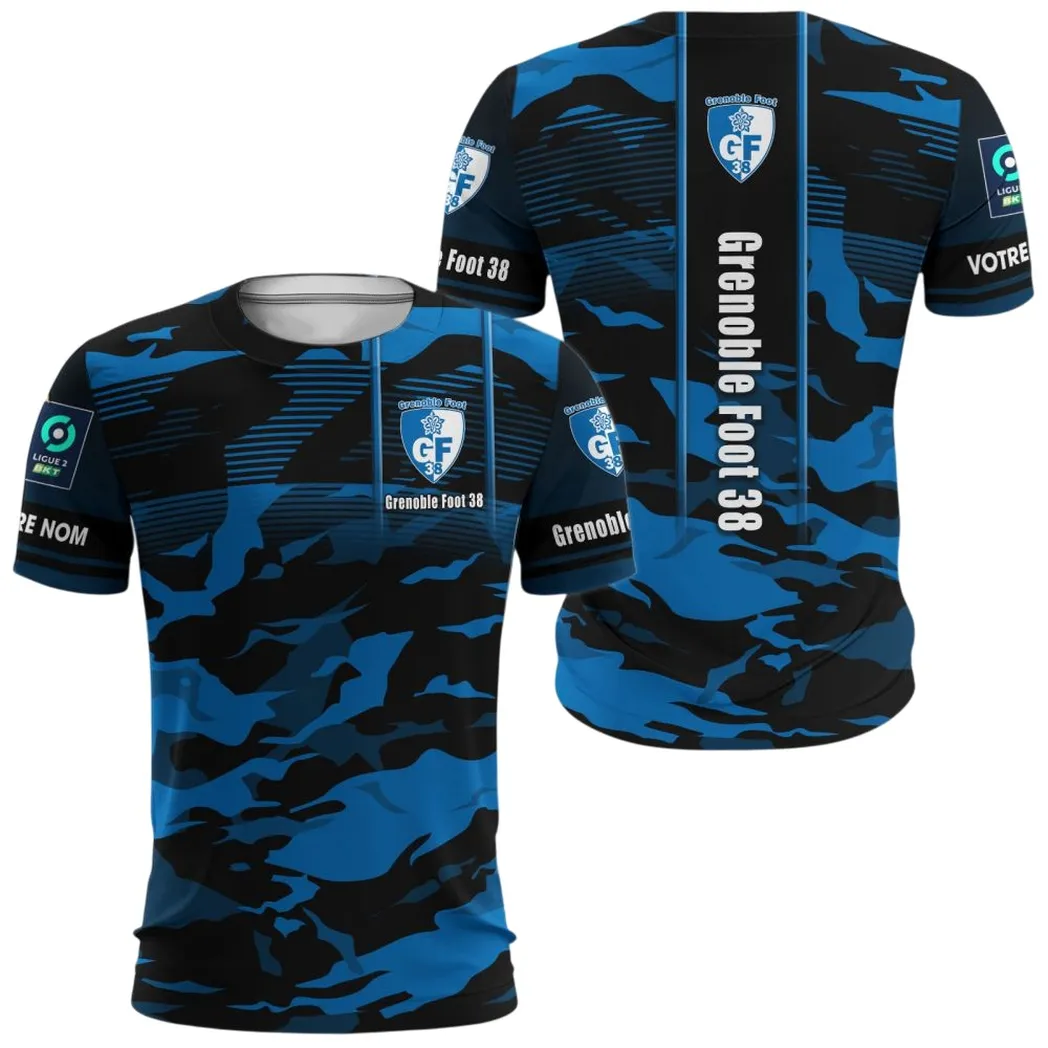 Grenoble Foot 38 T-shirt, All Over Print Shirt KH271025142