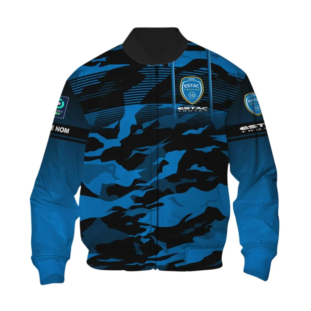 ESTAC Troyes Bomber Jacket, All Over Print Jacket KH271025144