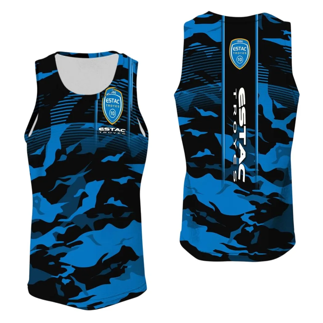 ESTAC Troyes Tank Top, All Over Print Shirt KH271025144