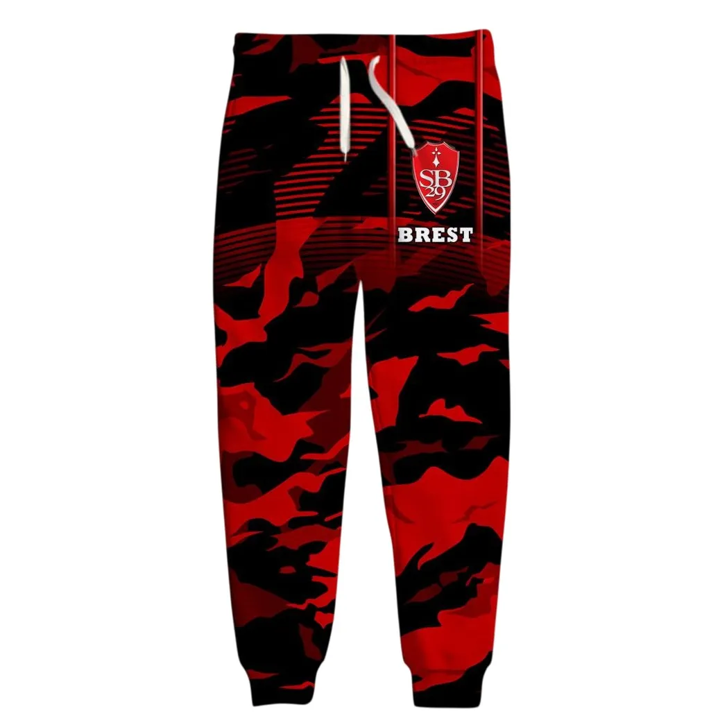 Stade Brestois 29 Sweatpants, All Over Print Pants KH271025146