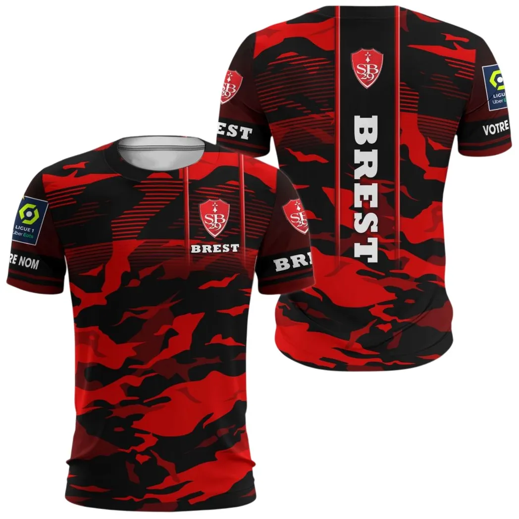 Stade Brestois 29 T-shirt, All Over Print Shirt KH271025146
