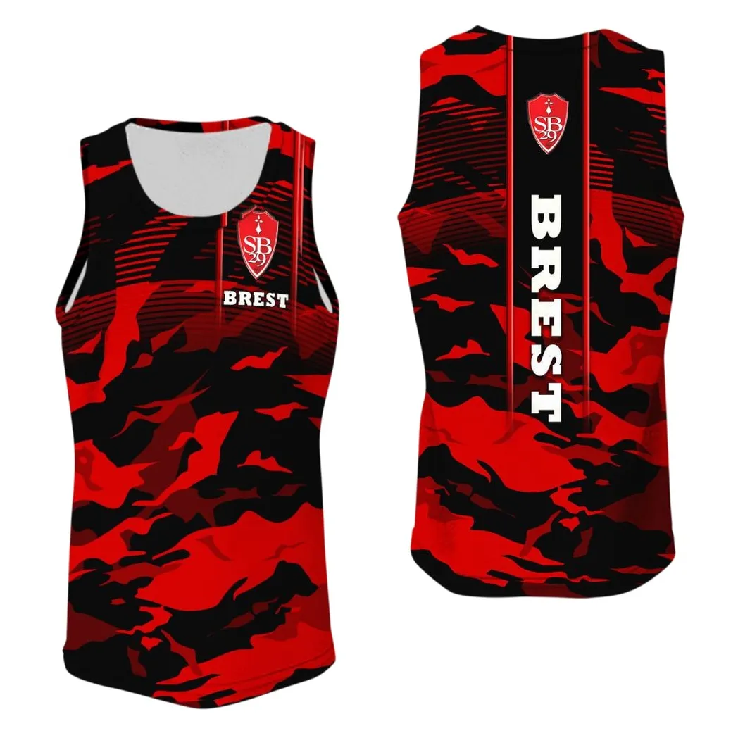 Stade Brestois 29 Tank Top, All Over Print Shirt KH271025146