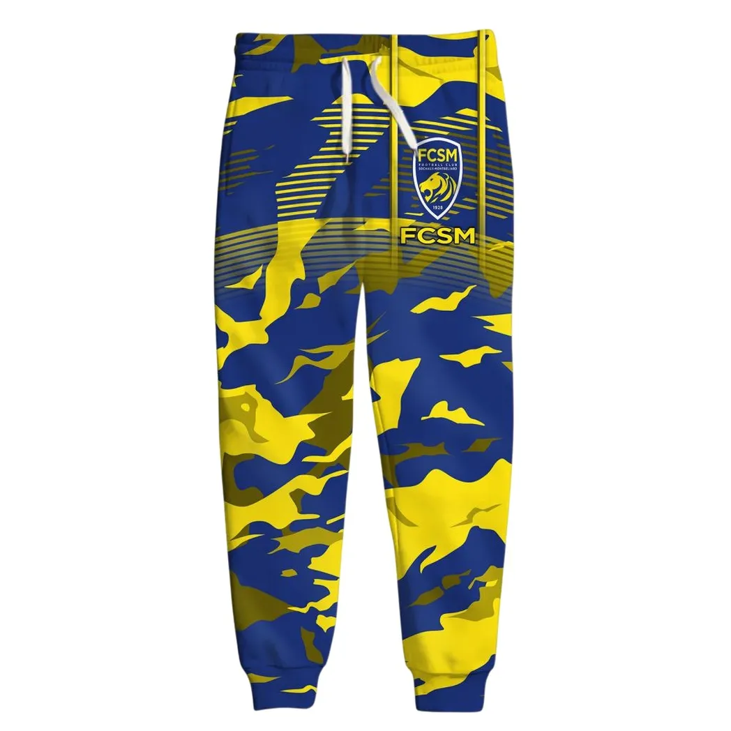 FC Sochaux-Montbeliard Sweatpants, All Over Print Pants KH271025147
