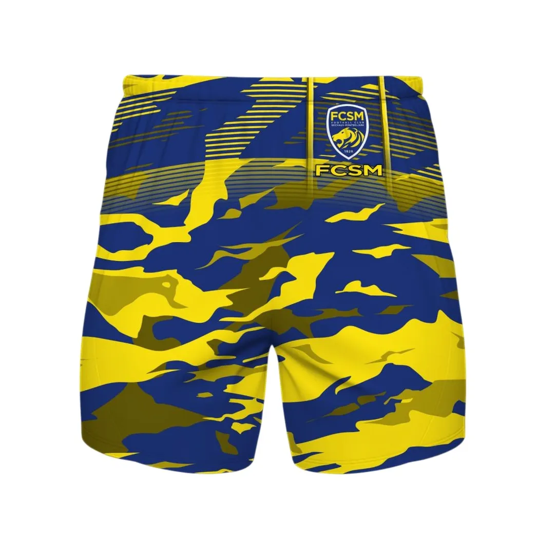 FC Sochaux-Montbeliard Shorts, All Over Print Pants KH271025147