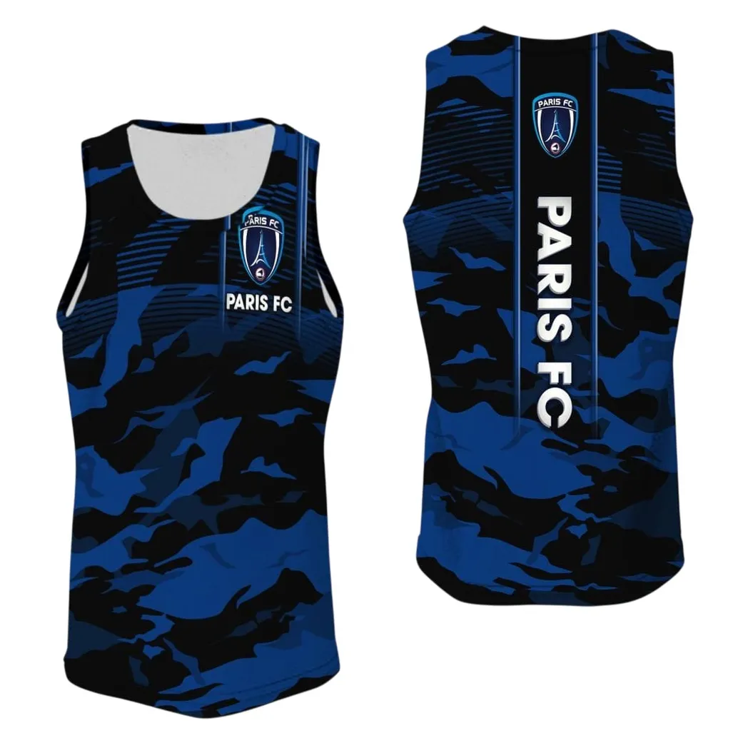 Paris FC Tank Top, All Over Print Shirt KH271025149