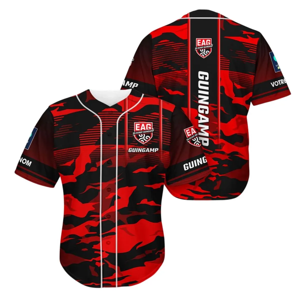 En Avant Guingamp Jersey, All Over Print Shirt KH271025150