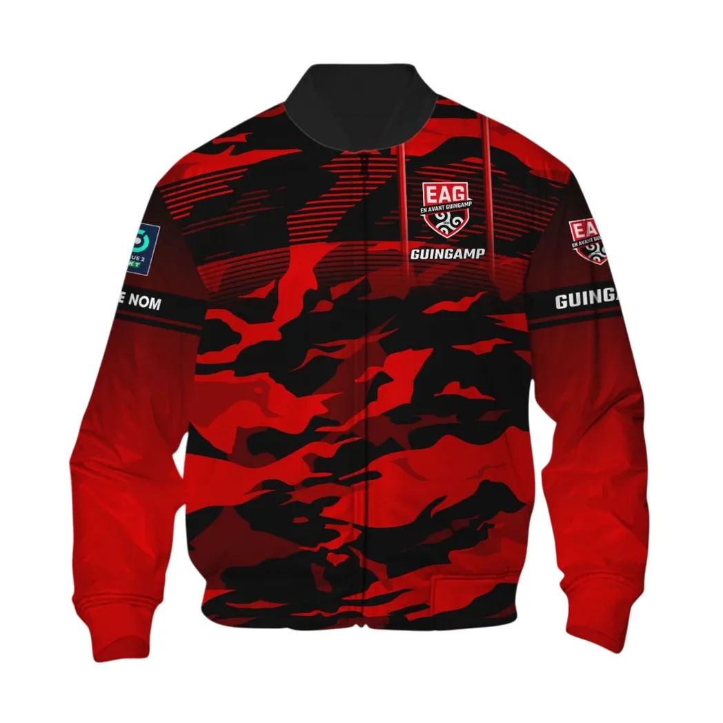 En Avant Guingamp Bomber Jacket, All Over Print Jacket KH271025150