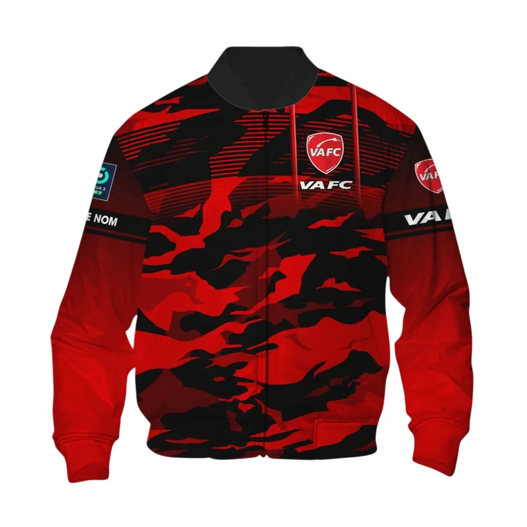 Valenciennes Football Club Bomber Jacket, All Over Print Jacket KH271025151