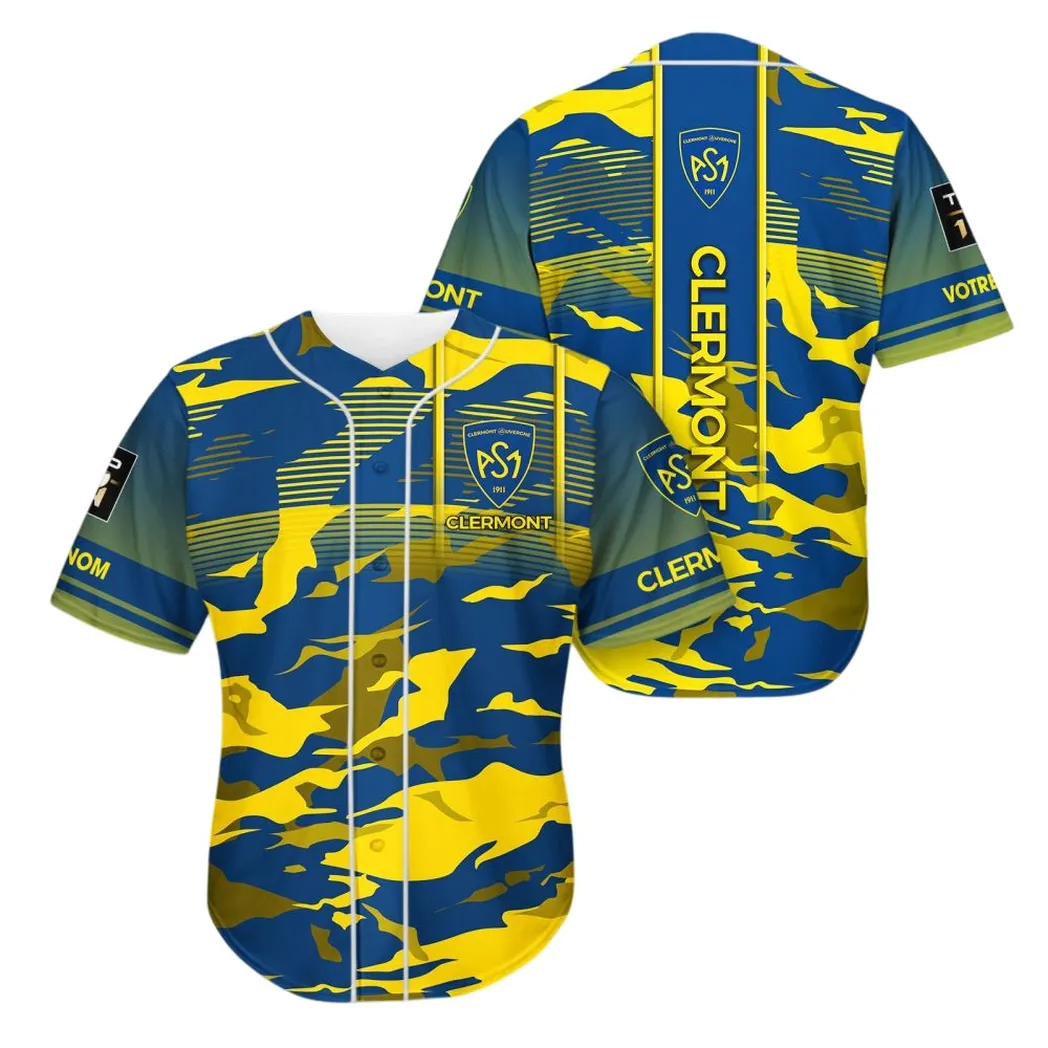 ASM Clermont Auvergne Jersey, All Over Print Shirt KH271025153