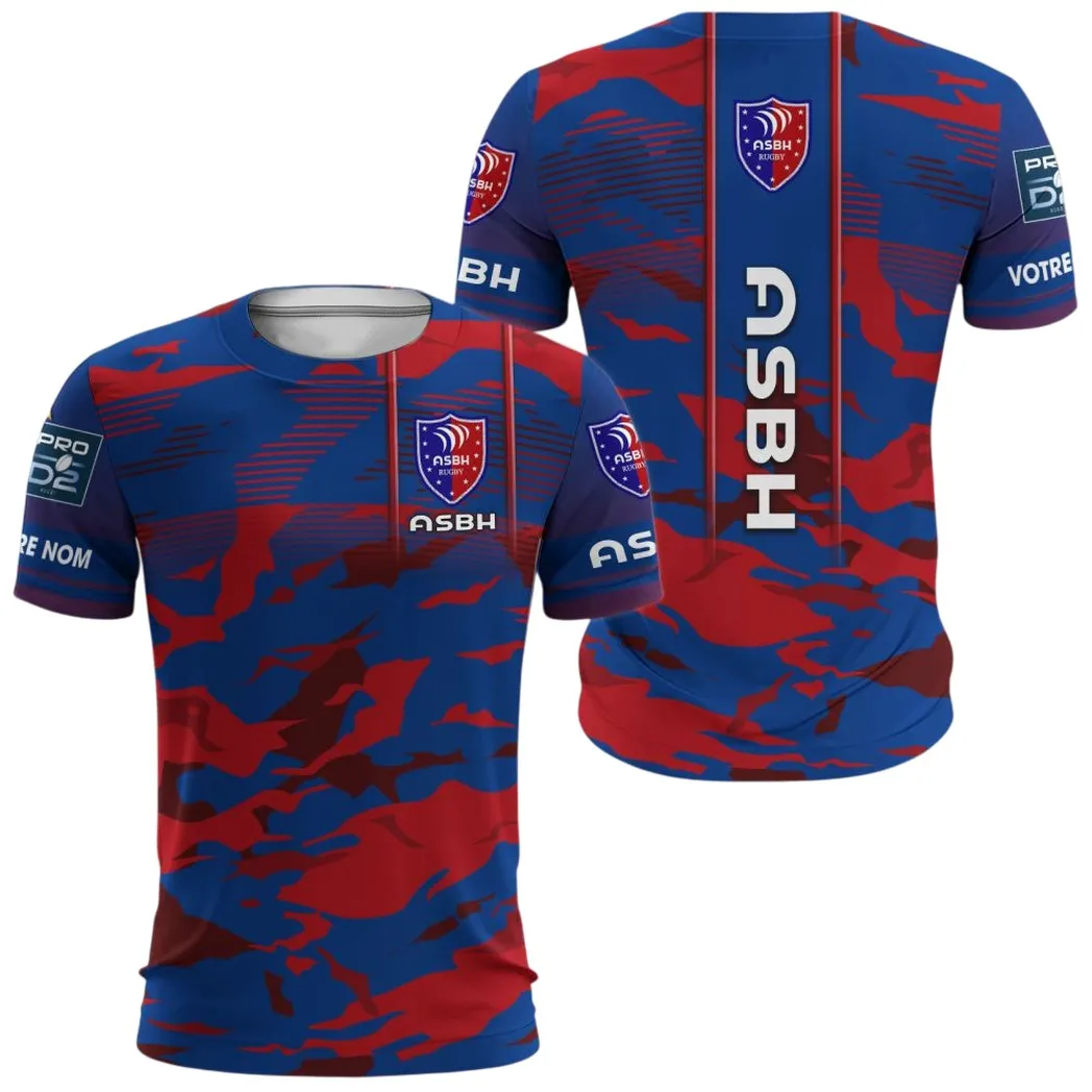 AS Beziers Herault T-shirt, All Over Print Shirt KH271025154