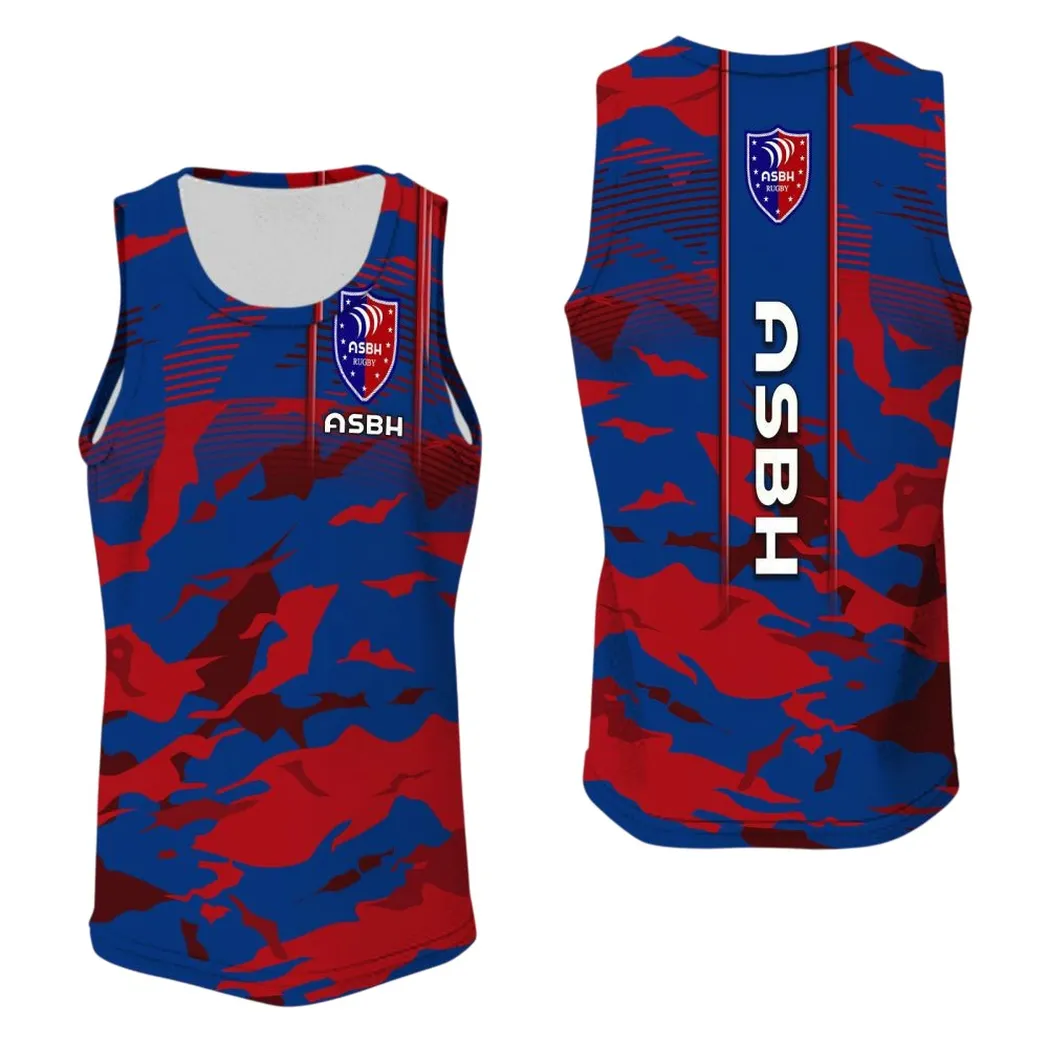 AS Beziers Herault Tank Top, All Over Print Shirt KH271025154