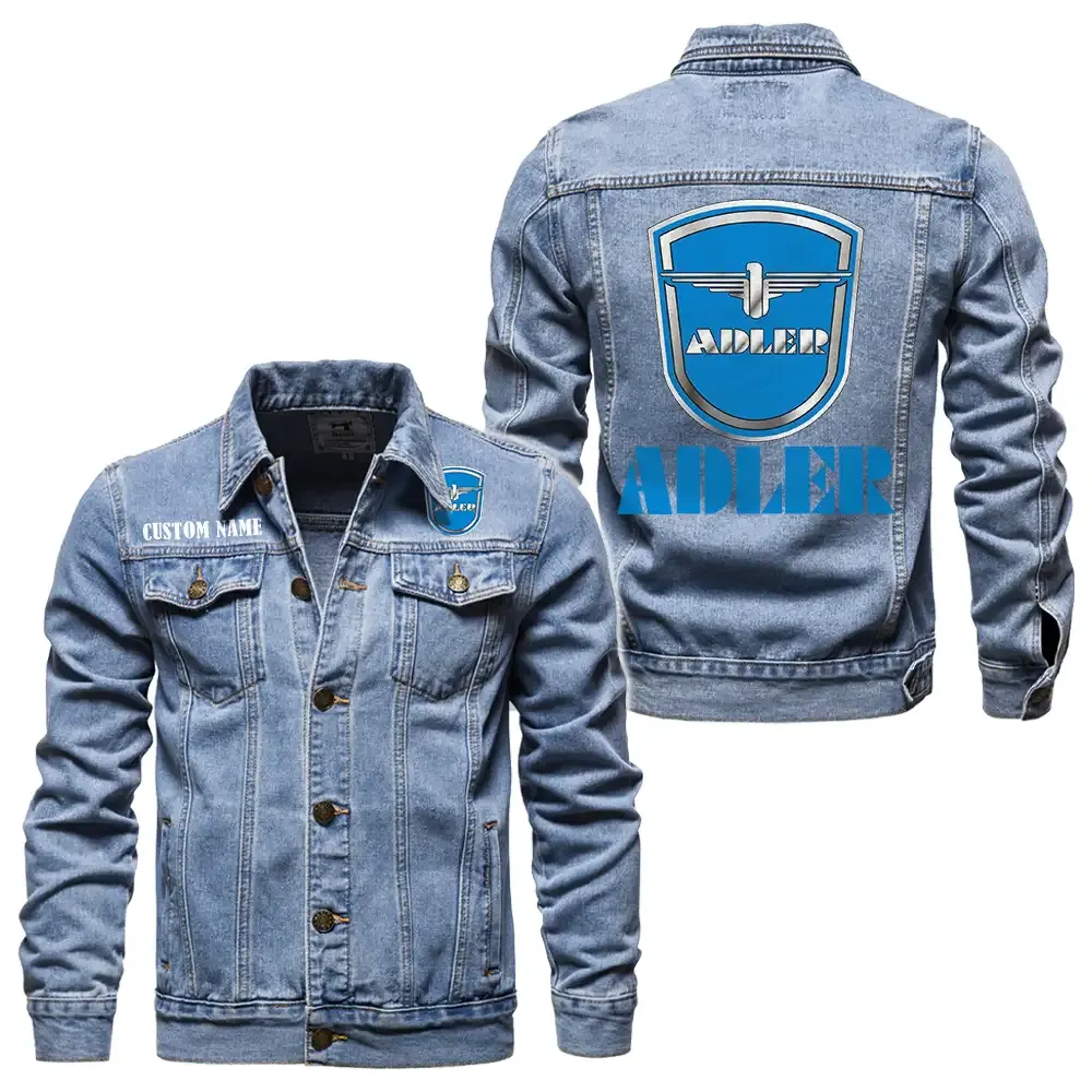 Classic Spirit Denim Jacket, Ride Bold in Denim CAR190 - Light Blue