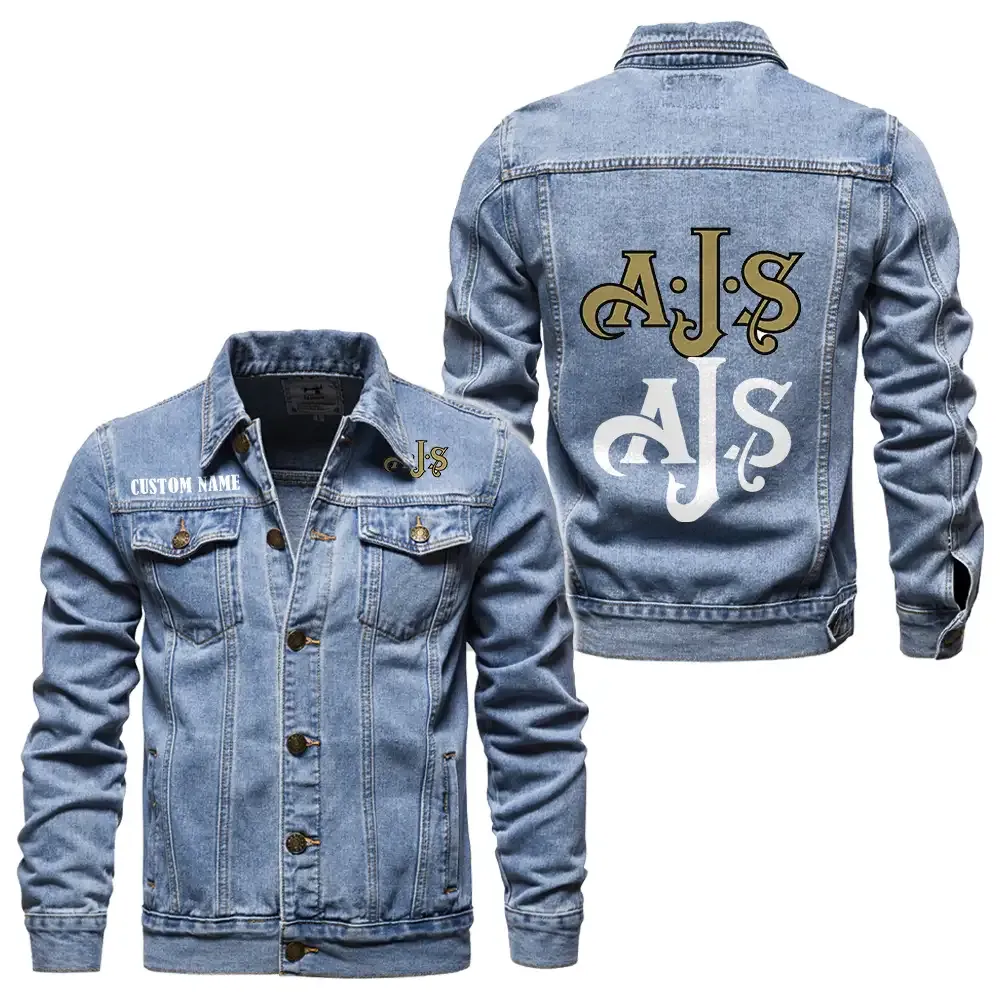 Freedom Gear Denim Jacket, Rugged Style Everyday Denim CAR190 - Light Blue