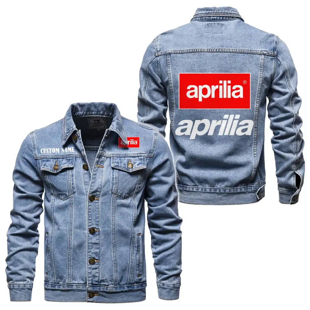 Performance Bike Denim Jacket, All-Season Denim for Riders CAR190 - Light Blue