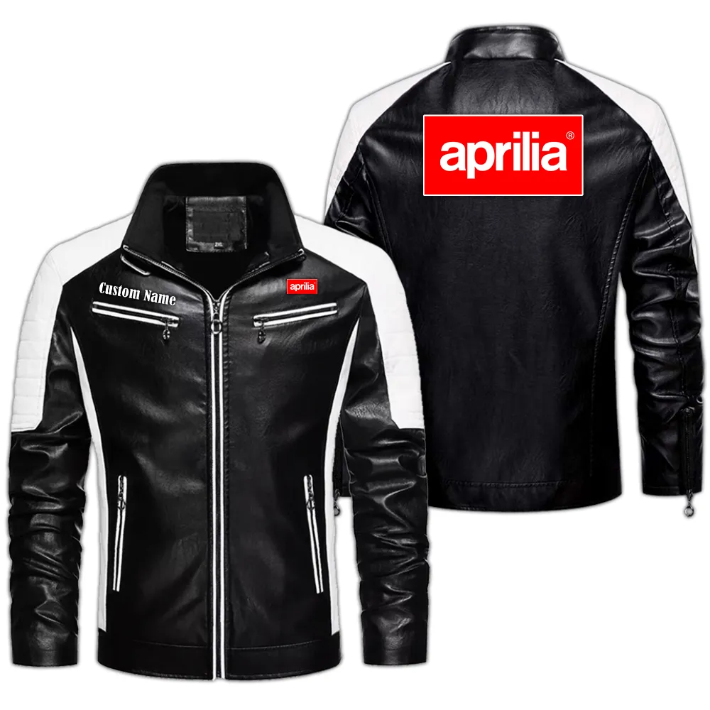 Sportbike Men's Pu Leather Jacket, Road-Ready PU Leather Style CAR040 - Black