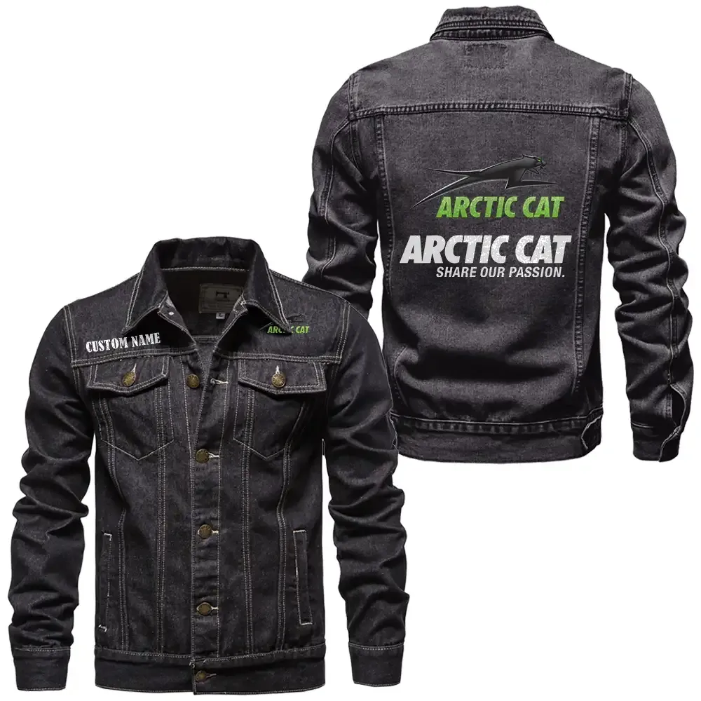 Utility Quad Denim Jacket, True Gearhead Denim Look CAR190 - Black