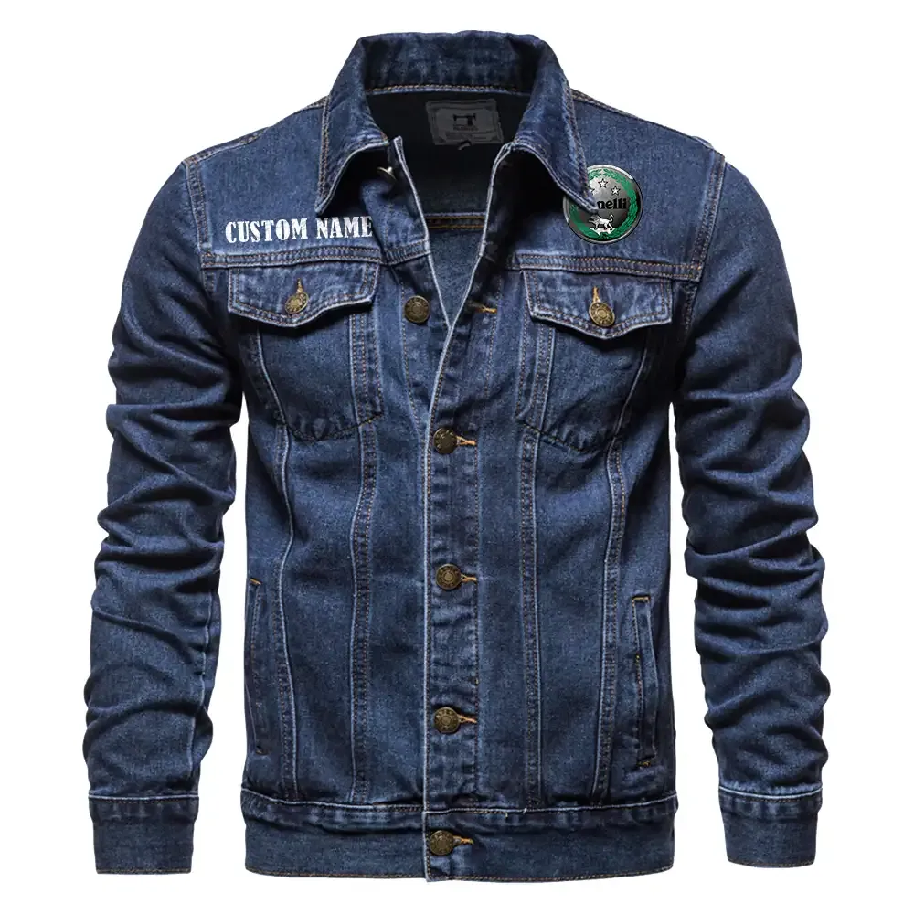 Performance Motorbike Denim Jacket, Classic Fit Gearhead Spirit CAR190 - Dark Blue