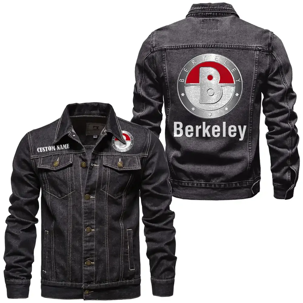 Modern Motion Denim Jacket, Rugged Denim for Gearheads CAR190 - Black